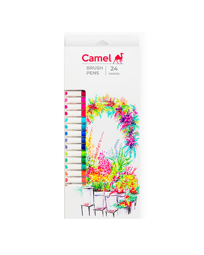 Camel Brush  Pens pack of 24 shades