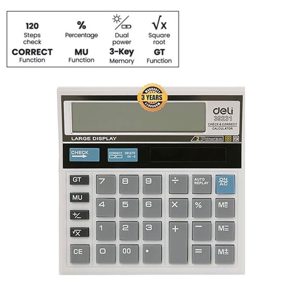Deli Desktop GT Calculator   W39231N
