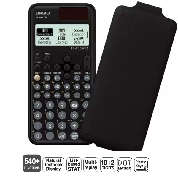 Casio Standard Scientific Calculators fx-991CW