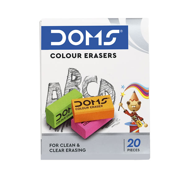 DOMS Coloured Eraser