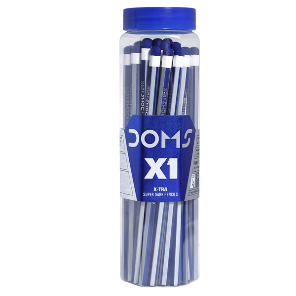 Doms X1 Super Dark Round Pencils