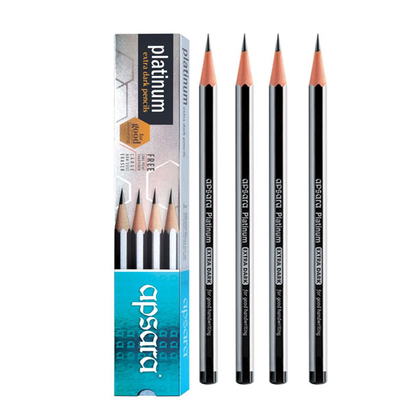 Apsara Platinum Extra Dark Pencils