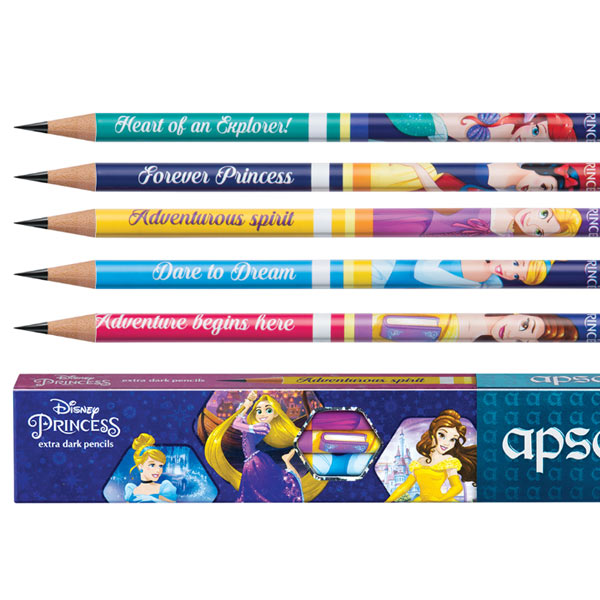 Apsara Disney Princess Extra Dark Pencils