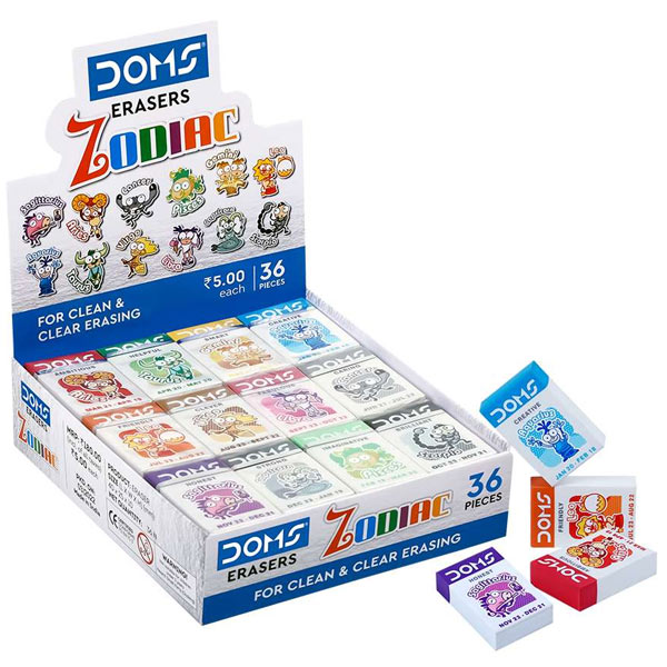 DOMS Zodiac Eraser