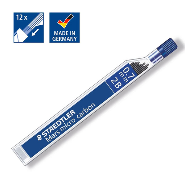 Staedtler Mars® Micro Carbon 250 Mechanical Pencil 0.7mm 2B Lead
