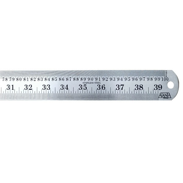 Ajanta Steel Ruers 100cm | Big Steel Scales