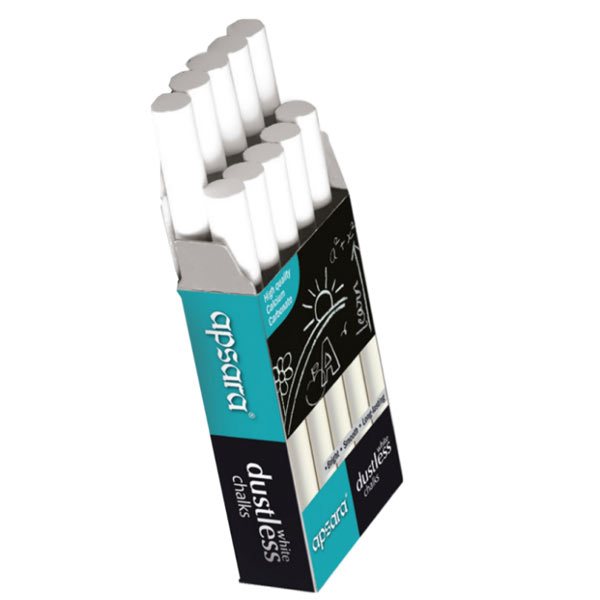 Apsara Dustless Chalks Pack of 10