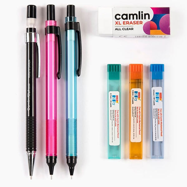 Camlin 3-in-1 Mechanical Pencils Pack
