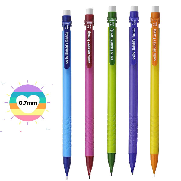 Cello Smarty Trendy 0.7mm Mechanical Pencils
