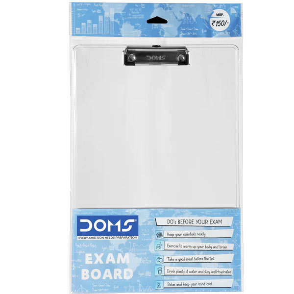 DOMS Transparent ExamPads