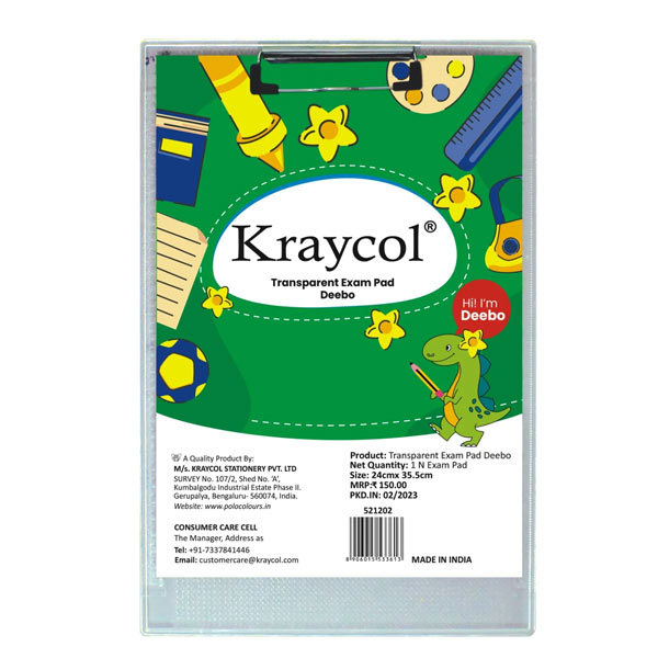 Polo Exam Pad Transperent Deebo
