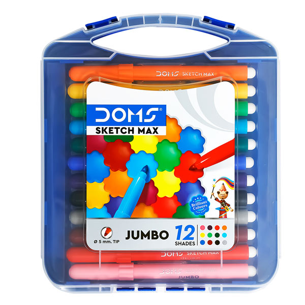 DOMS Jumbo Sketch Max 12 Shades