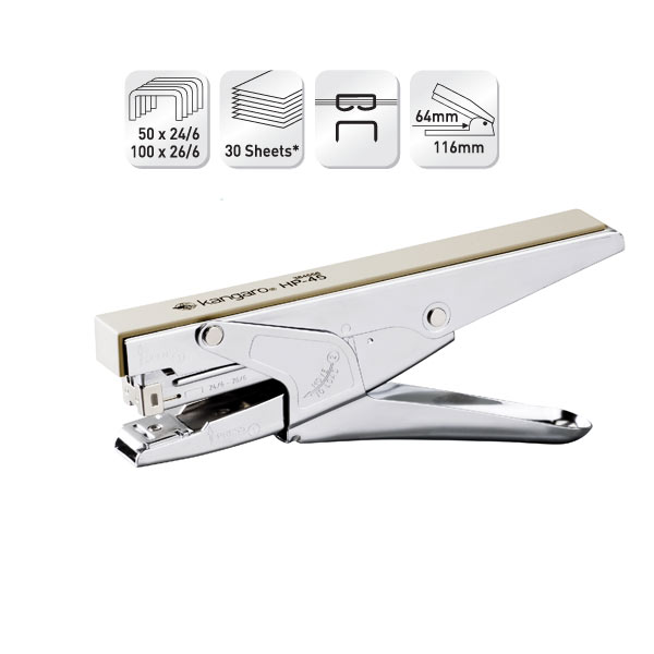 Kangaro Stapler HP-45 | 24/6, 26/6 Pins