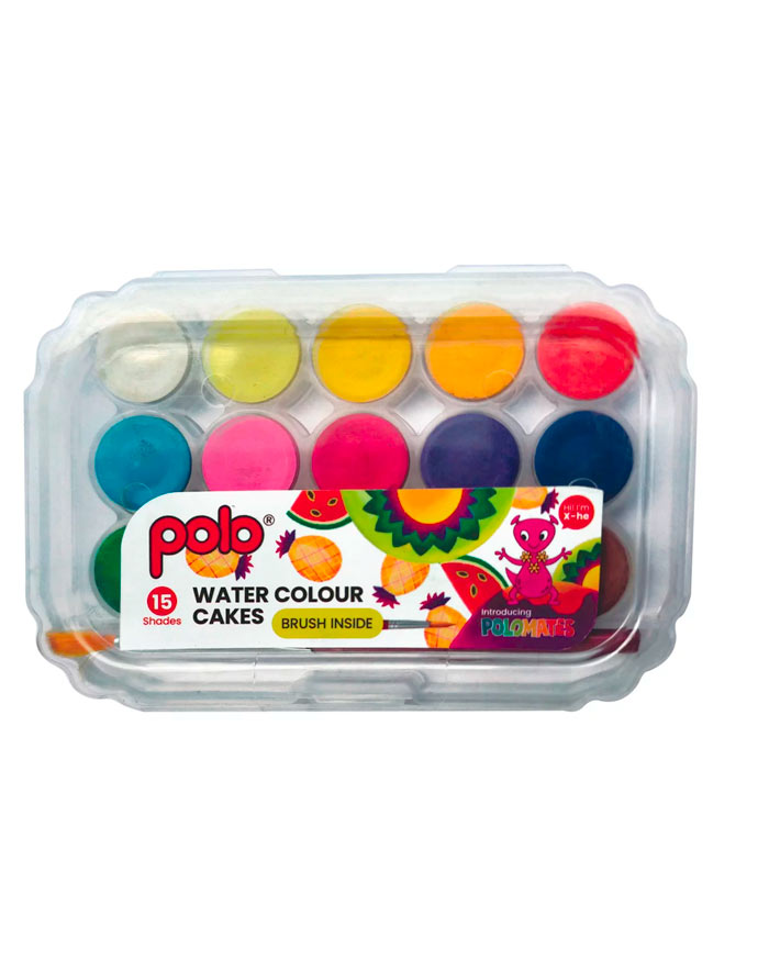 POLO WATER COLOUR CAKES – 15 SHADES