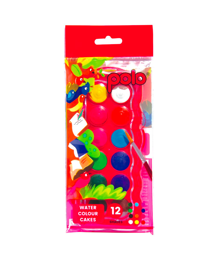 POLO WATER COLOUR CAKES – 24 SHADES