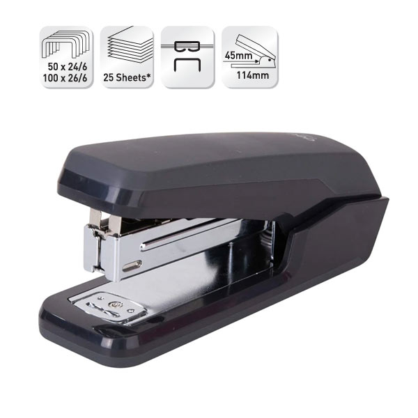 Deli Exceed Stapler |  24/6 or 26/6 Pins