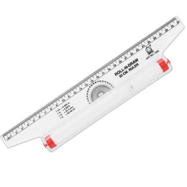Omega Ruler Roll N Draw 30 Cms