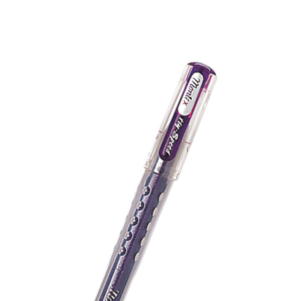 Montex Hy-Speed Glitter Gel Pen - Violet