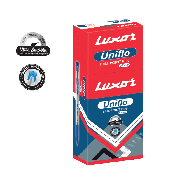 Luxor Uniflo Ball Point Pen(0.7mm)
