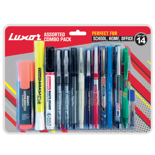 Luxor Assorted Combo (14pieces)