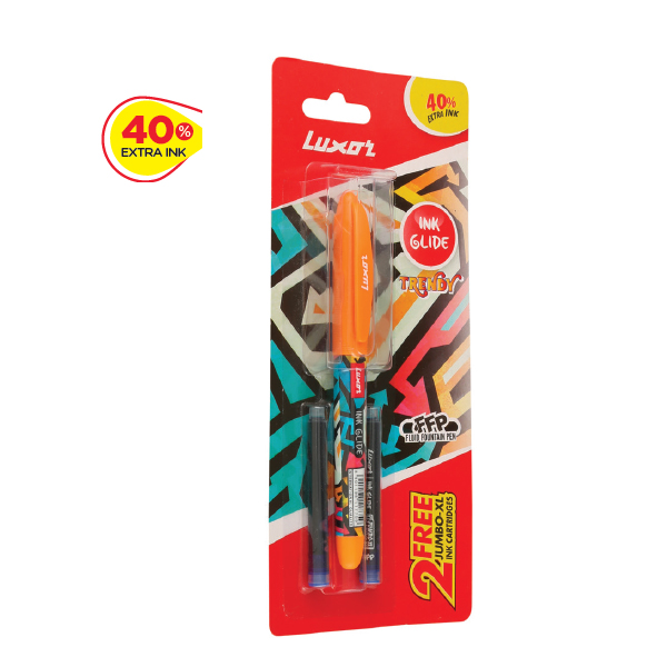 Luxor Trendy Fountain Pen  | Ink Color – Blue